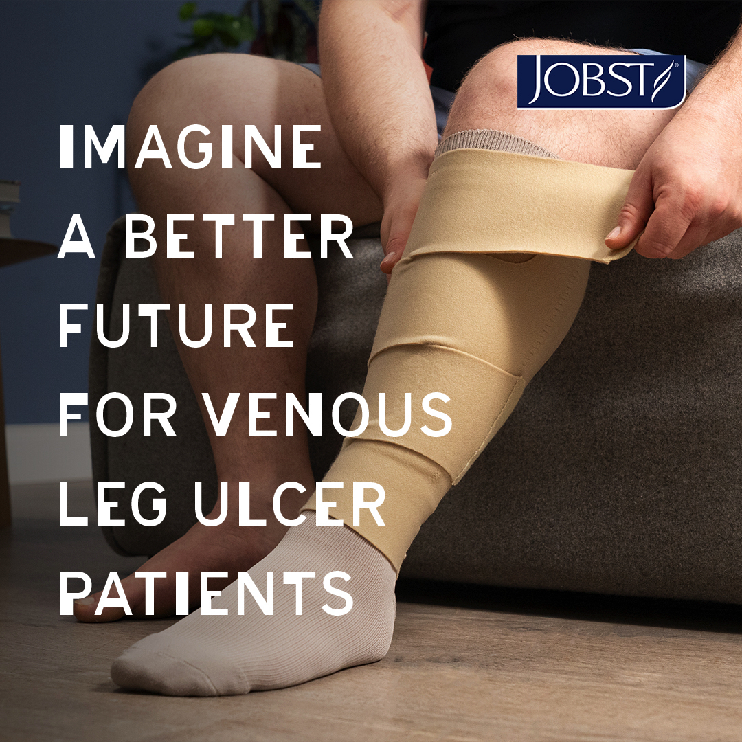 41% enhanced healing rates with JOBST compression therapy, reference 12