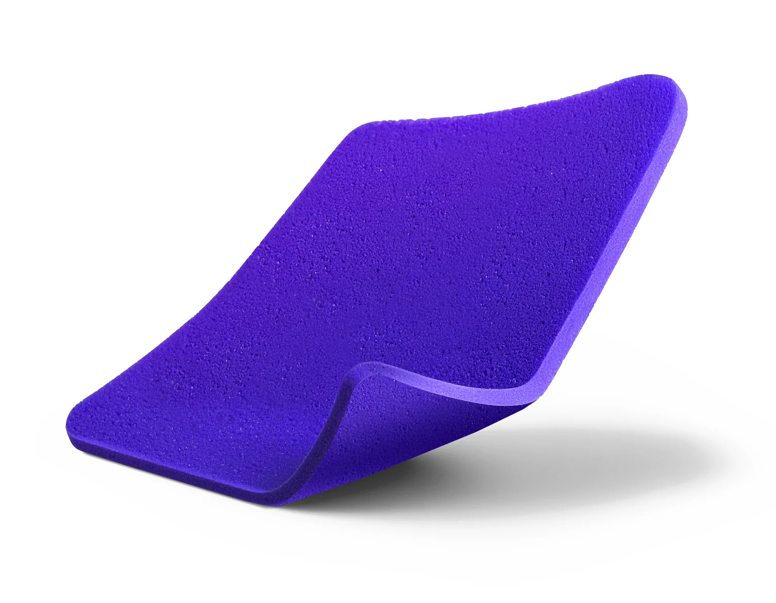 Hydrofera Blue CLASSIC wound dressing showing the blue foam material