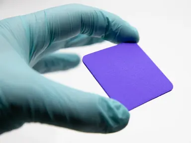 Hydrofera Blue advanced wound care product showcasing the blue foam dressing material